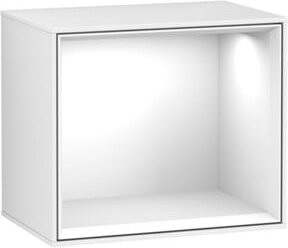 V&B Finion Regalmodul Wandbeleuchtung mit LED in Weiß, B/H/T: 41,8 x 35,6 x 27 cm - Bild 1