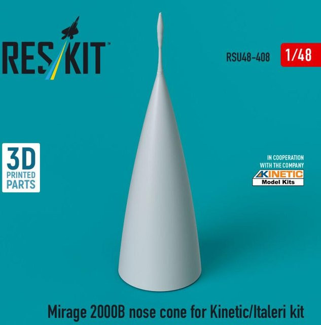 Italeri Mirage 2000B - Nose cone, 3D Printed - Bild 1