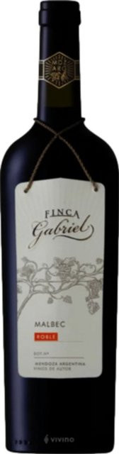 Bodega de Familia Jorge Rubio, Finca Gabriel, Malbec, trocken, 2021, Rotwein, 0,75 l - Bild 1