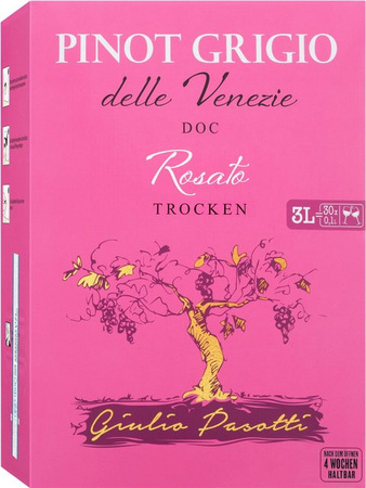 Giulio Pasotti Pinot Grigio delle Venezie Rosato DOC trocken Roséwein 2024 0,75 l
