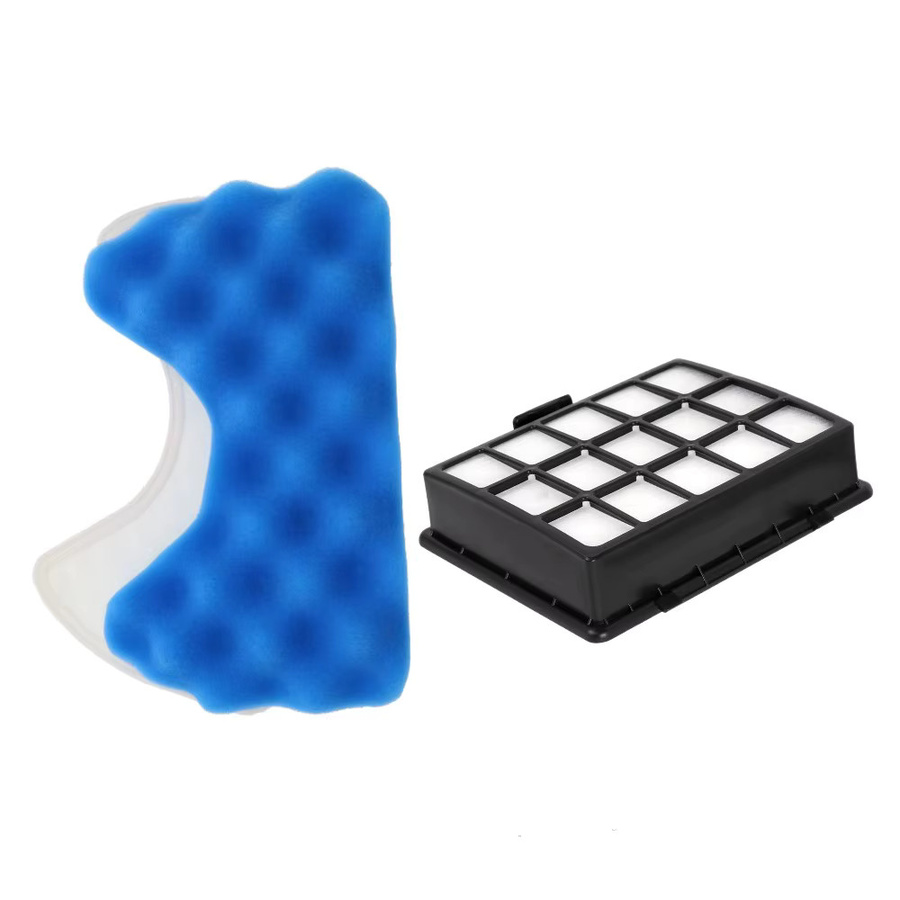 HEPA-Schwammfilter in Blau passend für Samsung Staubsauger DJ97-00492A SC6570 SC6520 SC6590 SC6530 SC6560 SC6580 SC68 - Bild 2