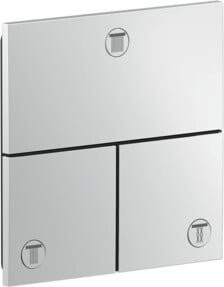 Hansgrohe Axor ShowerSelect ID UP Unterputz-Ventil für 3 Brausen, eckig, Mattschwarz - Bild 1