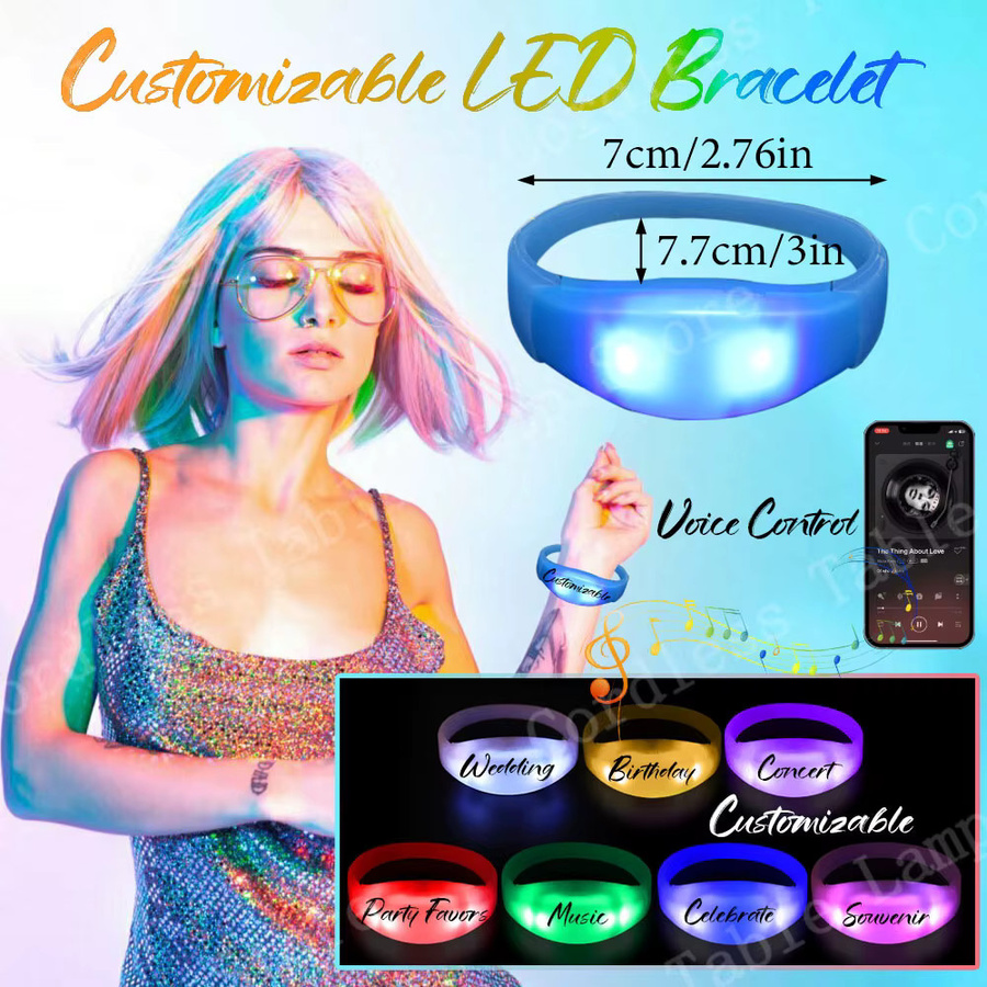 XMSJ LED-Armband, Musik- und Sound-Control, Unisex - Bild 6