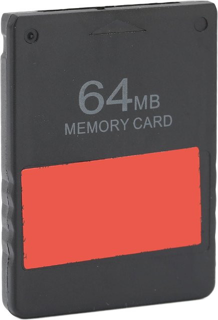 Igeteck Speicherkarte für PS2, 64 MB, Hochgeschwindigkeits-Memory Card in Schwarz für FMCB V1.966 und USB-Spiele - Bild 1