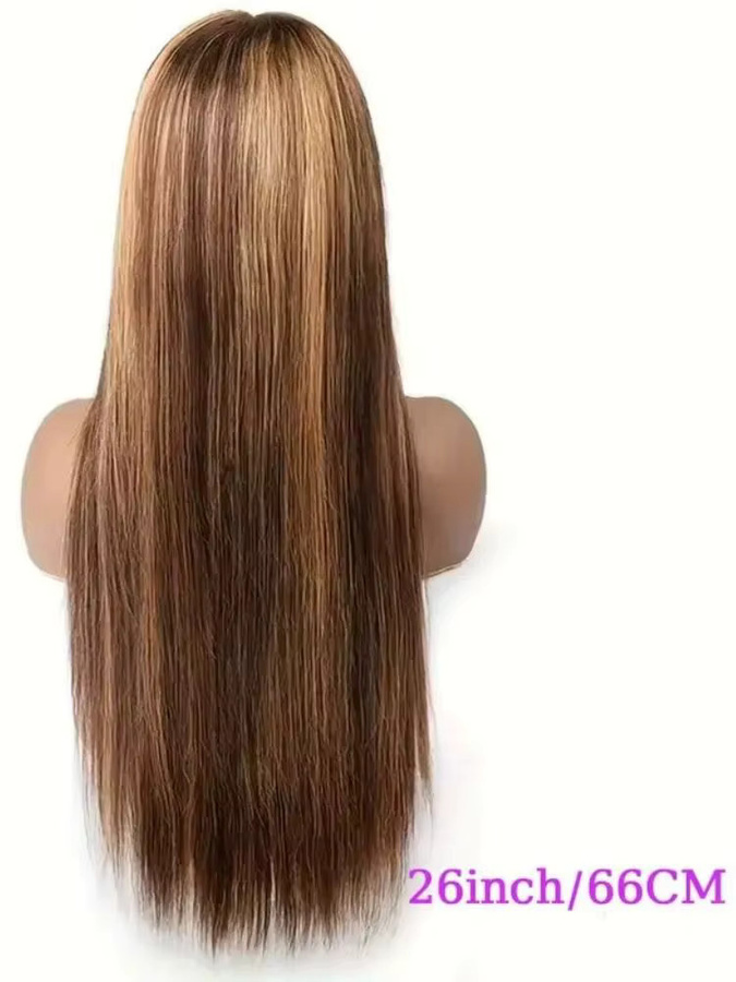 UVEOUS Echthaar Perücke, Blonde Ombre, HD Lace, 13x4 und 5x5 - Bild 6