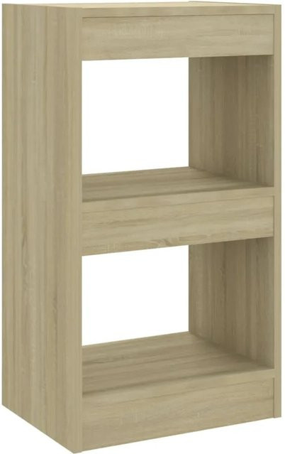 vidaXL Bücherregal Raumteiler Sonoma-Eiche B/T/H: 40 x 30 x 72 cm - Bild 1