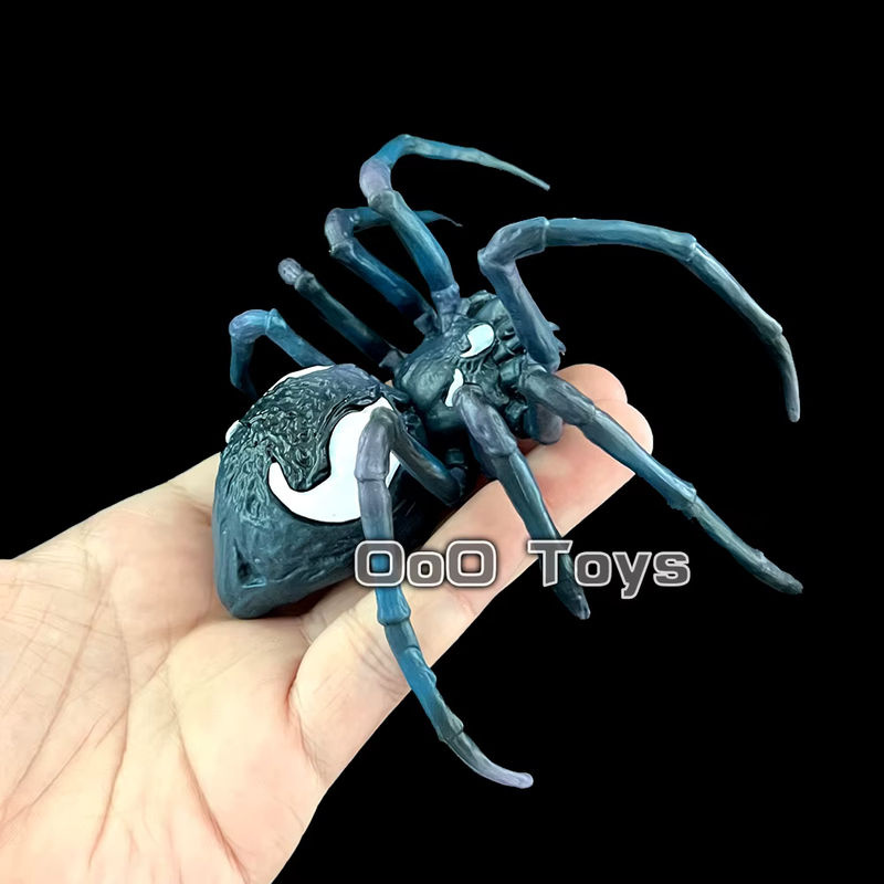Bandai Venom Spider Anime Figur aus Kunststoff, Schwarz, Dekorative Sammelmodell Spielzeugfigur - Bild 2