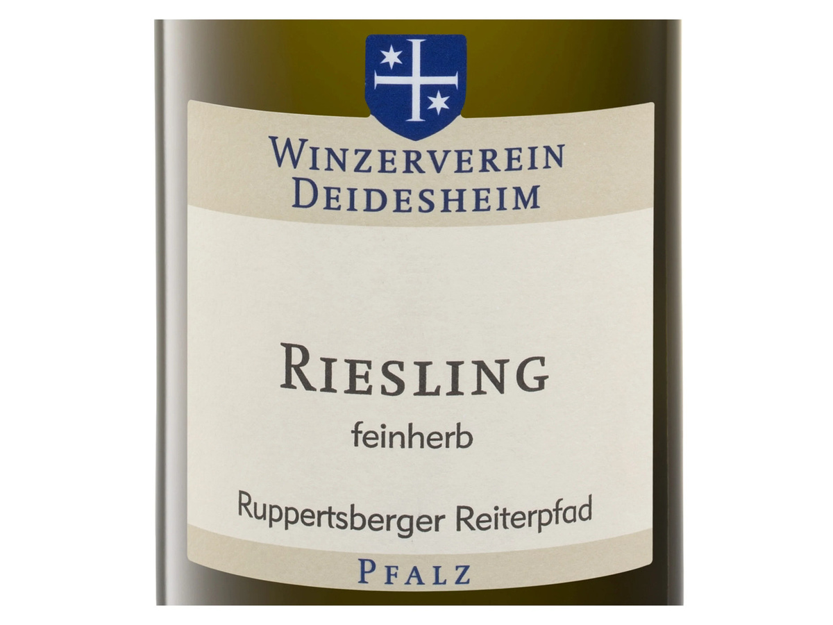 Winzerverein Deidesheim Ruppertsberger Reiterpfad Riesling feinherb 2024 Weißwein 0,75 l - Bild 2