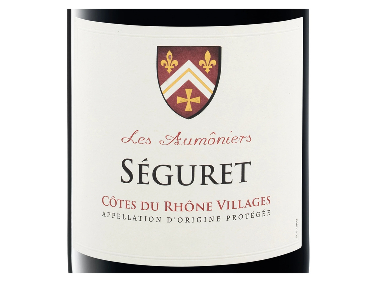 Les Aumôniers Séguret Côtes du Rhône Villages AOP, trocken, Rotwein, 2025, 0,75 l - Bild 2