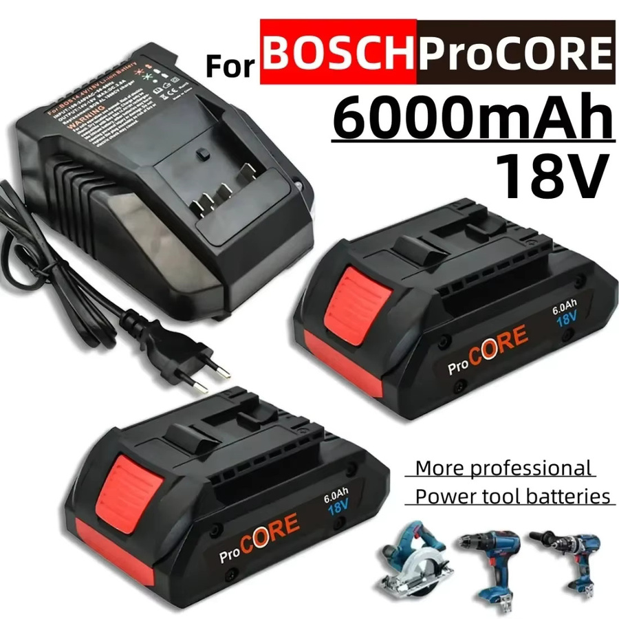 Bosch Professional Ersatz Akku für ProCORE18V Lithium-Ionen-Akkus BAT609 und BAT618 in Schwarz - Bild 5