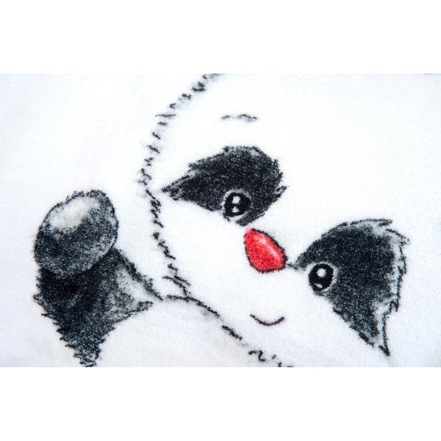 Herding Babydecke Fynn Panda in Weiß, B/B: 75 x 100 cm - Bild 2