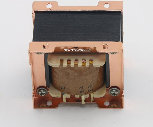 SENGTERBELLE 15W Push-Pull Röhrenverstärker Ausgangstransformator 0-4-8 Ohm in Gold für 6P1 6P14 EL84 6P6P 6AQ5 FU-32 Röhrenverstärker - Bild 1
