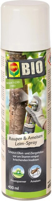 Compo Bio Raupen & Ameisen Leim Spray zur mechanischen Bekämpfung von Insekten an Obst- und Ziergehölzen, 400 ml - Bild 1
