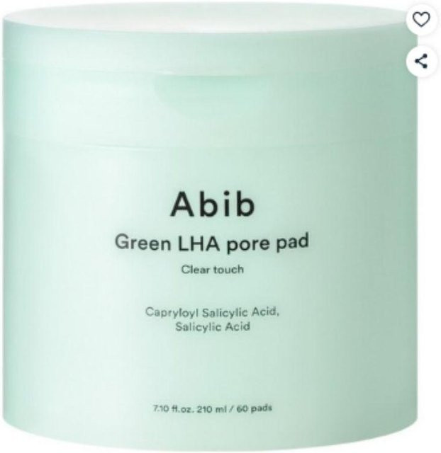 Abib Green LHA Poren-Pad Clear Touch, 210 ml, Gesicht - Bild 1