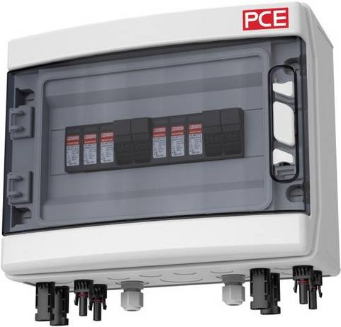 PC Electric SOL-LINE DC2-SICH-MC-TYP1+2 Solar-Systemüberwachung 090PV001 in Weiß und Transparent - Bild 1