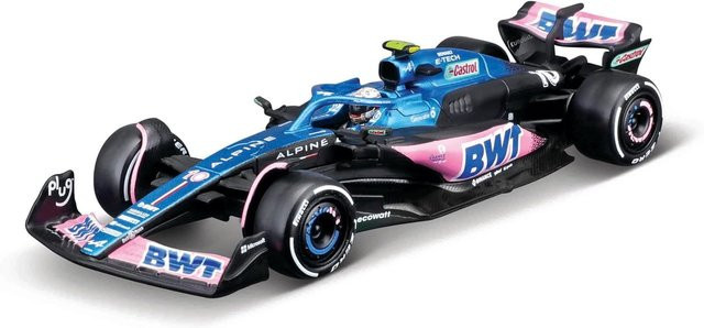 Bburago Renault Alpine, Modellauto, 1:43, Blau, Metall - Bild 1