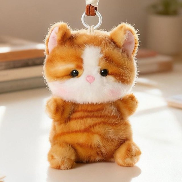 Yiran toy Kuschel-Palmen-Haustier Kätzchen Plüschtier, 15cm, bunt - Bild 1