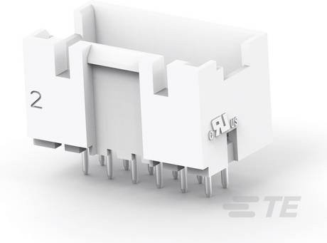 TE Connectivity Einbau-Stiftleiste Standard in Weiß 1-2323751-2 - Bild 1