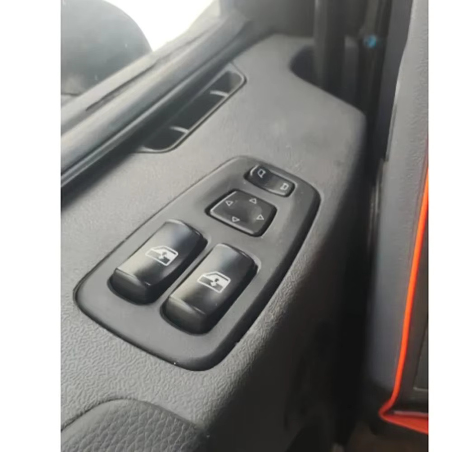 Malcayang Elektrischer Hauptfensterschalter und Spiegelreglerschalter für Scania Autozubehör, Schwarz, 1445793 1863514 - Bild 3