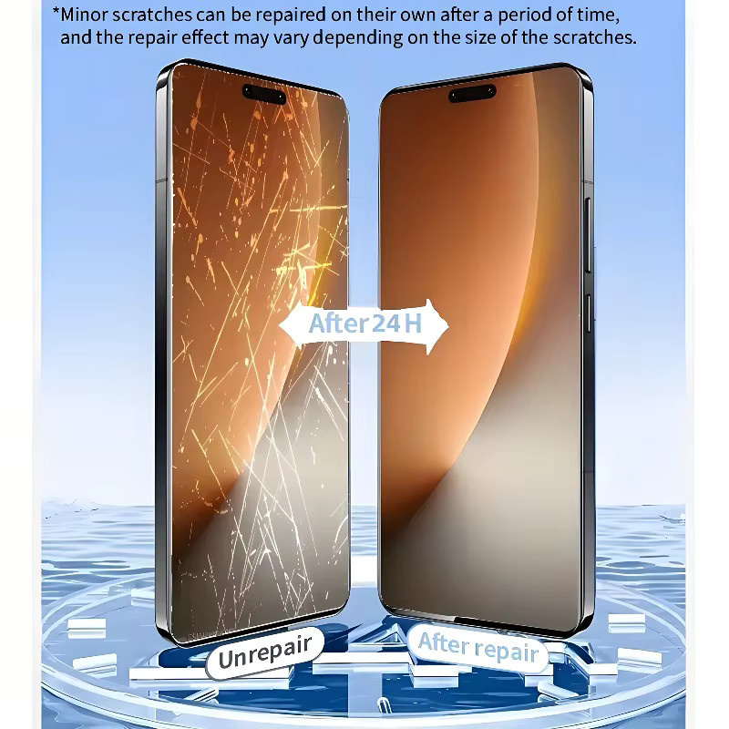 4 Stück Hydrogel-Displayschutzfolien für Honor Magic 8 7 6 5 Pro Lite, transparente Vollabdeckung - Bild 3