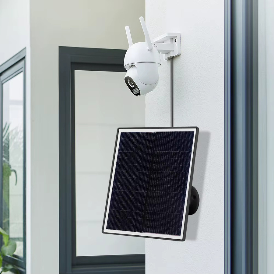 APWIKOGER Schindel-Solarpanel 6W 5V mit 24 % Effizienz, IP65 wasserdichtes Solar-Ladepanel für Außenbereich in Schwarz oder Weiß - Bild 3