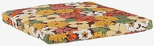 Jotex MENTON Sitzbezug Sessel mit floralem Muster in Gelb und Multicolour, fleckabweisend und waschbar - Bild 1