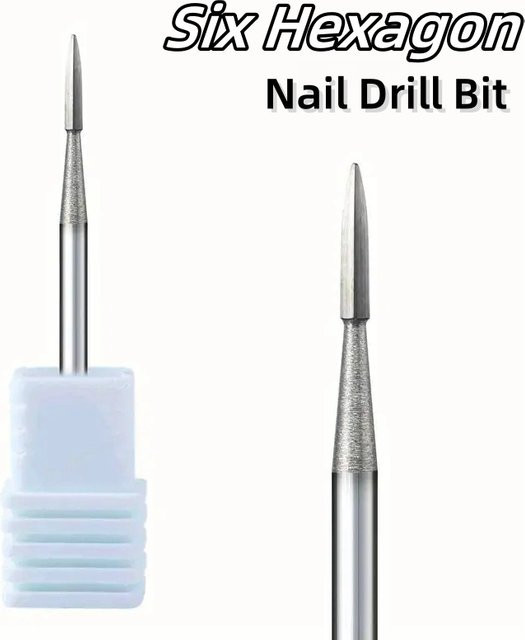 Ysen Hartmetall Nagel Bohrer Bits, Medium, Unisex - Bild 1