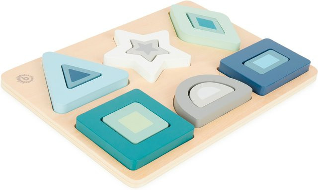 Bieco Geometrisches Puzzle, Holz, Tiere, ab 1 Jahr - Bild 1