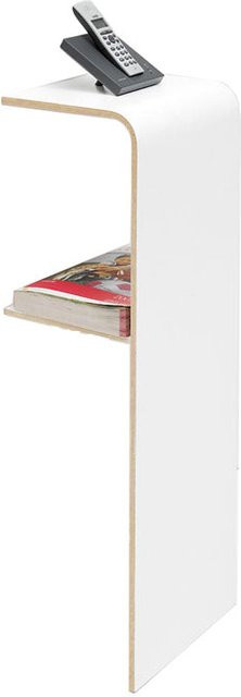 Tojo Find Sideboard in Weiß mit glänzender Oberfläche und minimalistischem Design - Bild 1