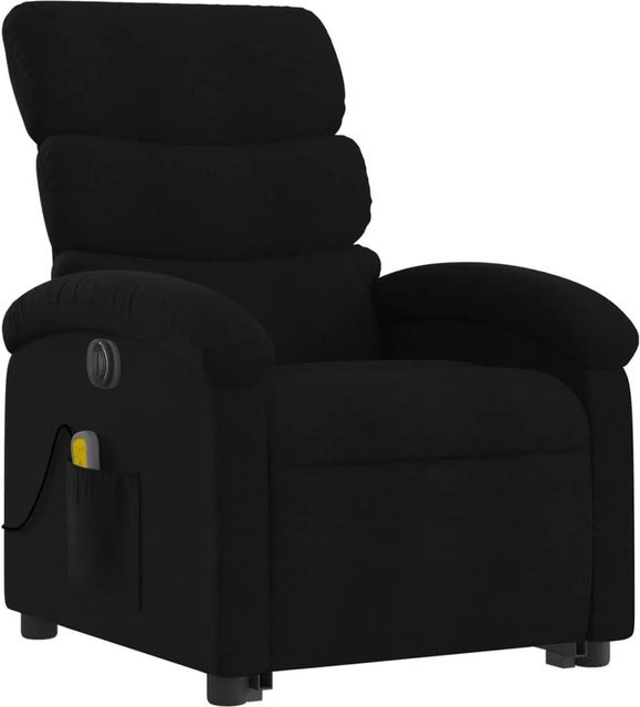 vidaXL Elektrischer Massagesessel Modell 8 mit Aufstehhilfe in Schwarz aus Stoff - Bild 1