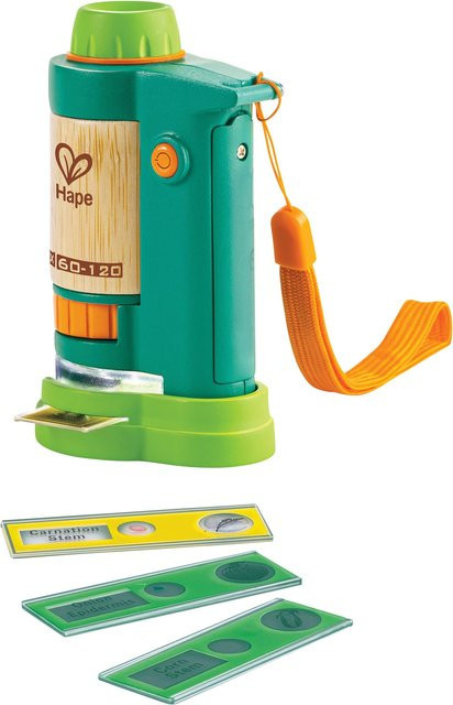 Hape Tragbares Mikroskop Mehrfarbig ab 8 Jahren - Bild 1