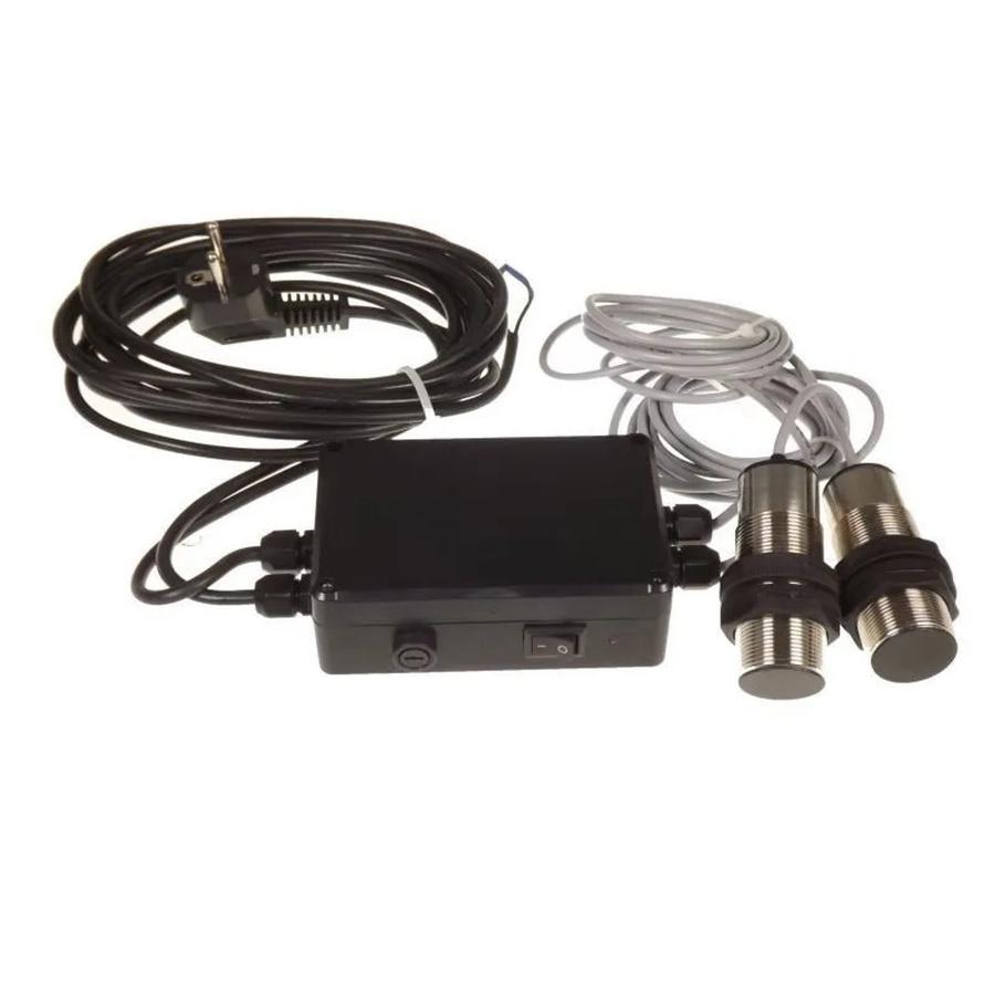Tech Master Pellet Füllstandsensor 67 für Biobrennstoffe mit 2 Sensoren in Schwarz, 230 V - Bild 2