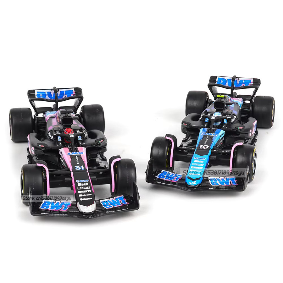 Bburago Alpine F1 Team Pierre Gasly A524, Druckgussautomodell, 1:43, ab 14 Jahren - Bild 2