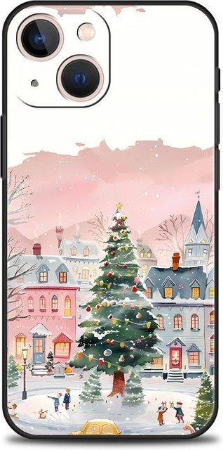 Stoßfeste TPU Handyhülle im Cartoon-Weihnachtsstil für Samsung Galaxy S26 S25 S24 S23 S22 S21 S20 Ultra FE 5G S10 Plus, mehrfarbig - Bild 1