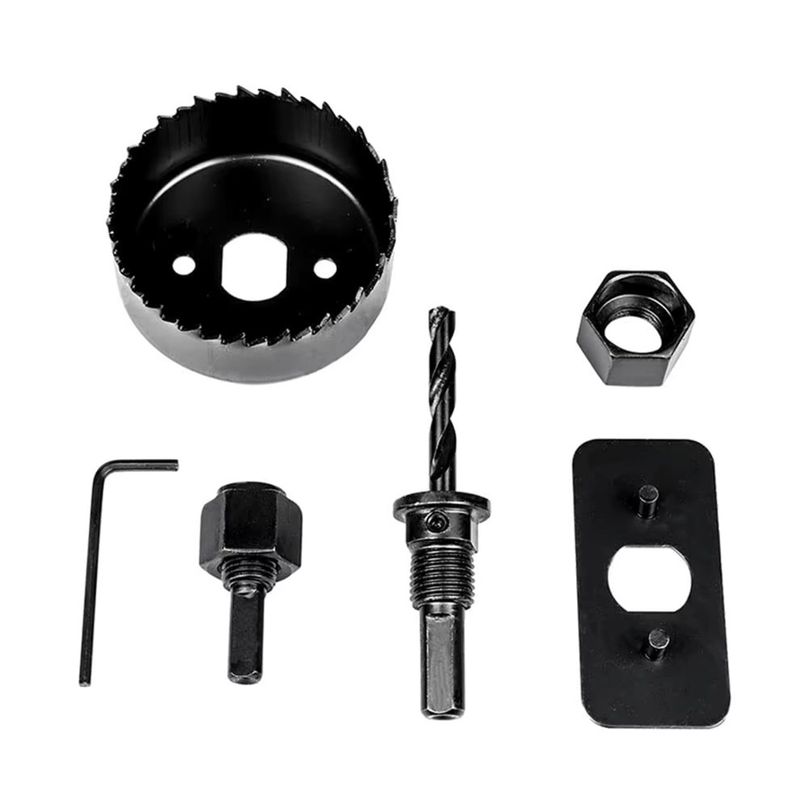 MEYOUTOWN 16-teiliges Lochsägen-Set mit Universal-Lochsägeblättern von 19 mm bis 127 mm inklusive Bohrer und Zubehör - Bild 4