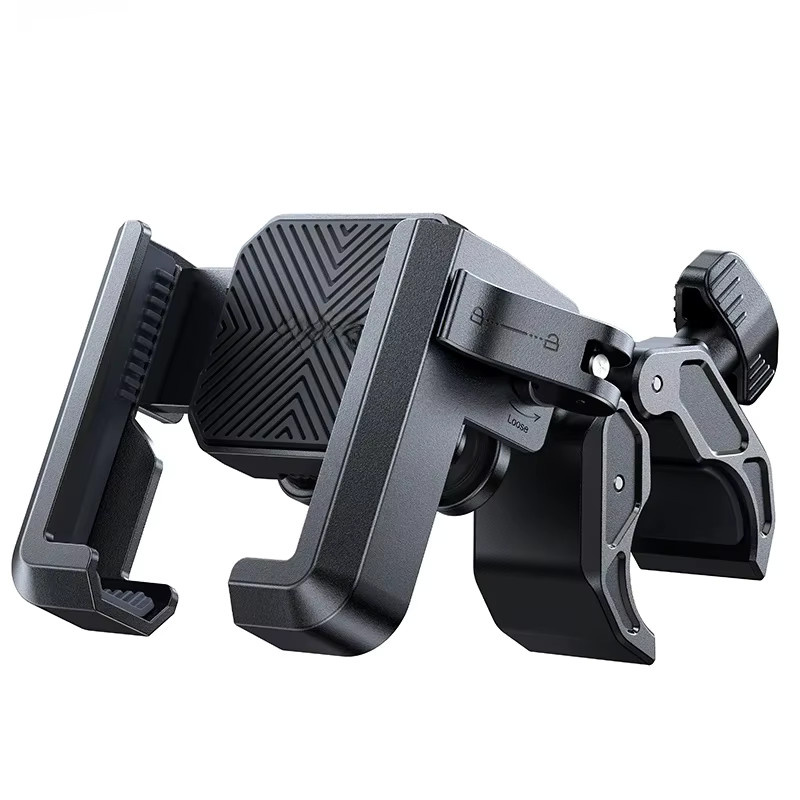 Joyroom Motorrad Telefon Halterung mit Dual Vibration Dämpfer für Smartphones 4,7 bis 7 Zoll, Schwarz, JR-ZS426 - Bild 7