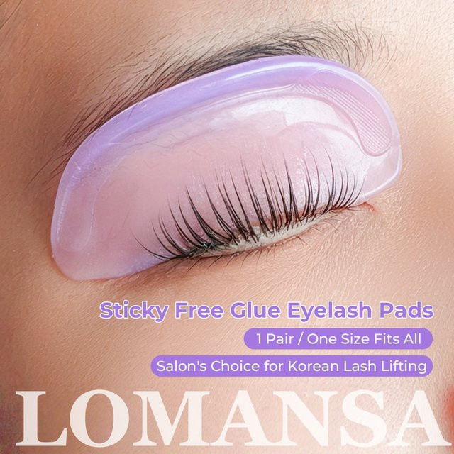 Lomansa Jellyfish Flat Lash Lift Shields, Wimpernlift-Pads, Unisex - Bild 1