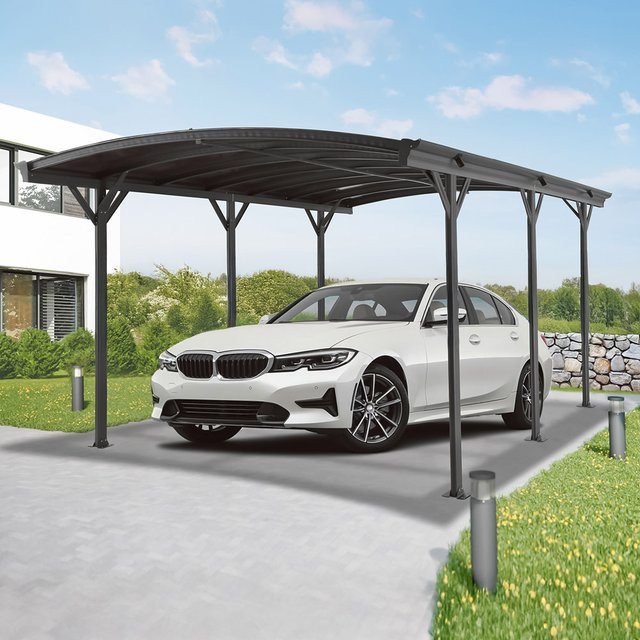 HOME DELUXE Design Carport FALO in Anthrazit, B/T/H: 505 x 303 cm - Bild 4
