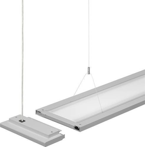Trilux Endeinspeisung LuceoS Anschlusskopfstück Silber - Bild 1