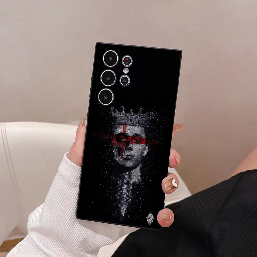 Canserbero Pop Music Singer Handyhülle für Samsung Galaxy S21 S22 S23 S24 S25 FE Plus Ultra in Schwarz aus weichem TPU - Bild 3