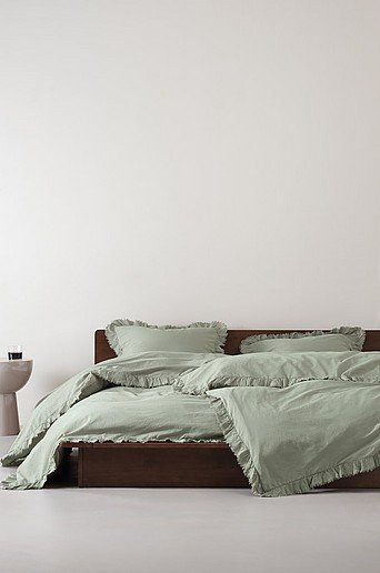 JINN Bettwäsche aus Baumwolle in Grün mit Cooling-Effekt - Bild 1