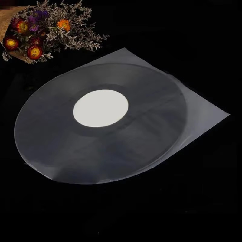 50 Stück luxuglow Vinyl-Schallplatten-Schutzhüllen aus transparentem Kunststoff, antistatische LP-Schutzhüllen für innere und äußere Abdeckung, 12 Zoll - Bild 2