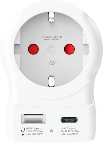 Skross Reiseadapter 1.500284-E in Weiß - Bild 1