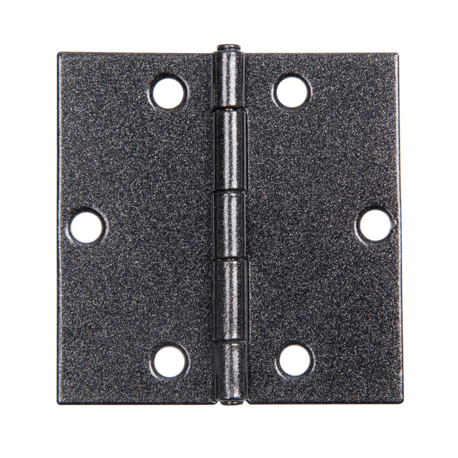 GAH Alberts Duravis Scharnier quadratisch Schwarz in Duplexbeschichtung, B/H: 60 x 60 mm, Dicke: 1 mm - Bild 2