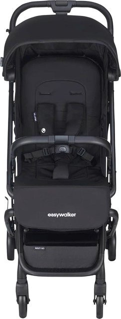 Easywalker Buggy Miley Go Travel Buggy in Schwarz mit Regenverdeck und Schwenkrädern - Bild 1