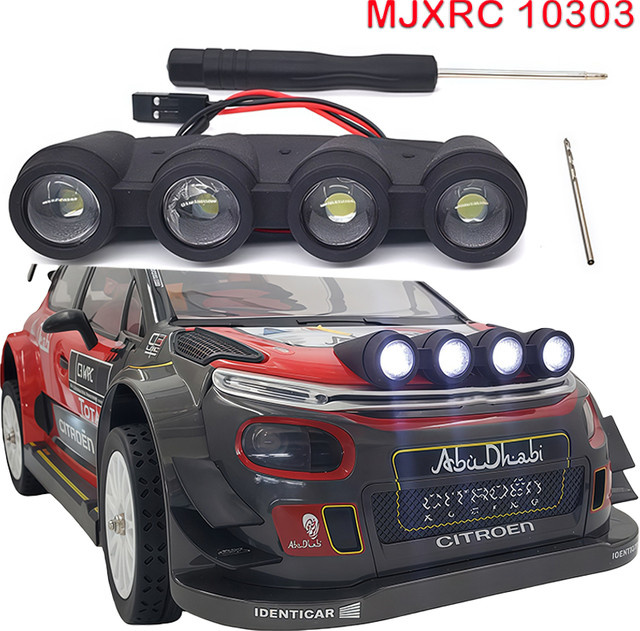 MJXRC Hyper Go MJXRC 10303 C3 LED-Frontscheinwerfer, Motorhaubenlicht, 1:10, ferngesteuertes Auto, Zubehör - Bild 1