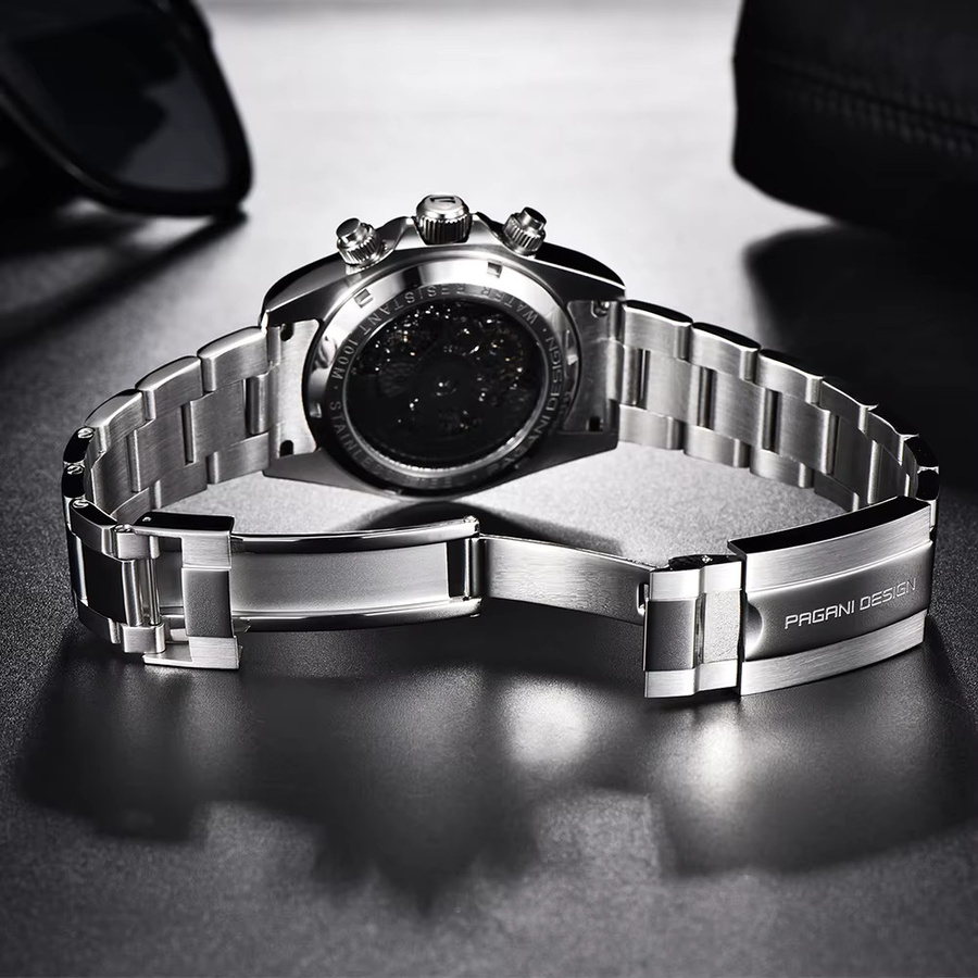 PAGANI DESIGN Armbanduhr, Automatik, Edelstahl, Bunt, Herren - Bild 2