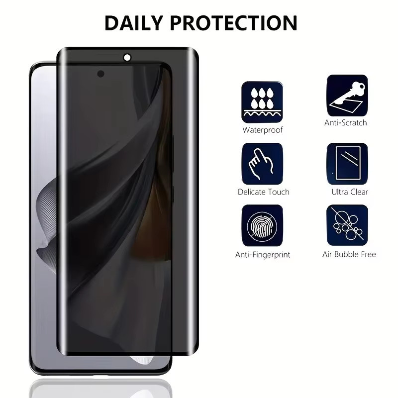 OnePlus Anti-Spy Panzerglas Displayschutzfolie für verschiedene Modelle (1-3 Stück) - Bild 3