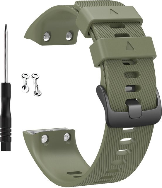 Uhrenarmband Silikon, Armee Grün, Unisex - Bild 1