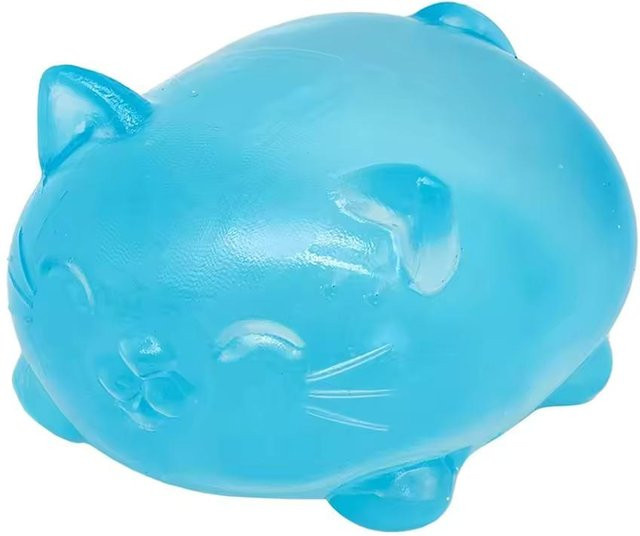 BC Pet Supplies Needoh Squishy Maltose Katze Form, blau - Bild 1